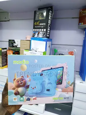 New Modio M7 256GB Pink Kids Tablet