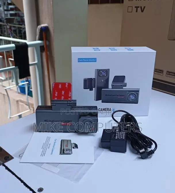 Vehicle Blackbox 3-in-1 Dashcam Dual Lens - 1