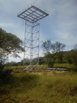 Mnara wa Tangi la Maji la Chuma la Kazi Nzito - 9m, 50,000L