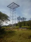 Mnara wa Tangi la Maji la Chuma la Kazi Nzito - 9m, 50,000L - 1