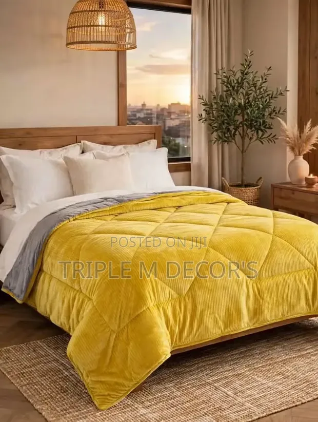 Single Velvet Woolen Duvet 5x6 - 1
