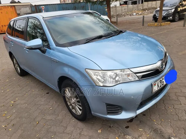 Toyota Corolla Fielder 2014 Blue - 1