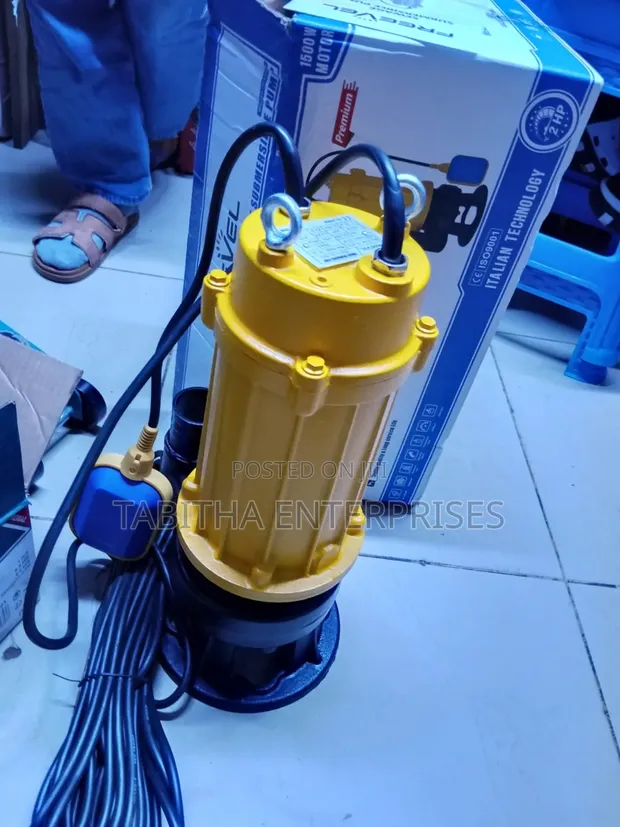 GE Submersible Sewage Water Pump Mpya - 1