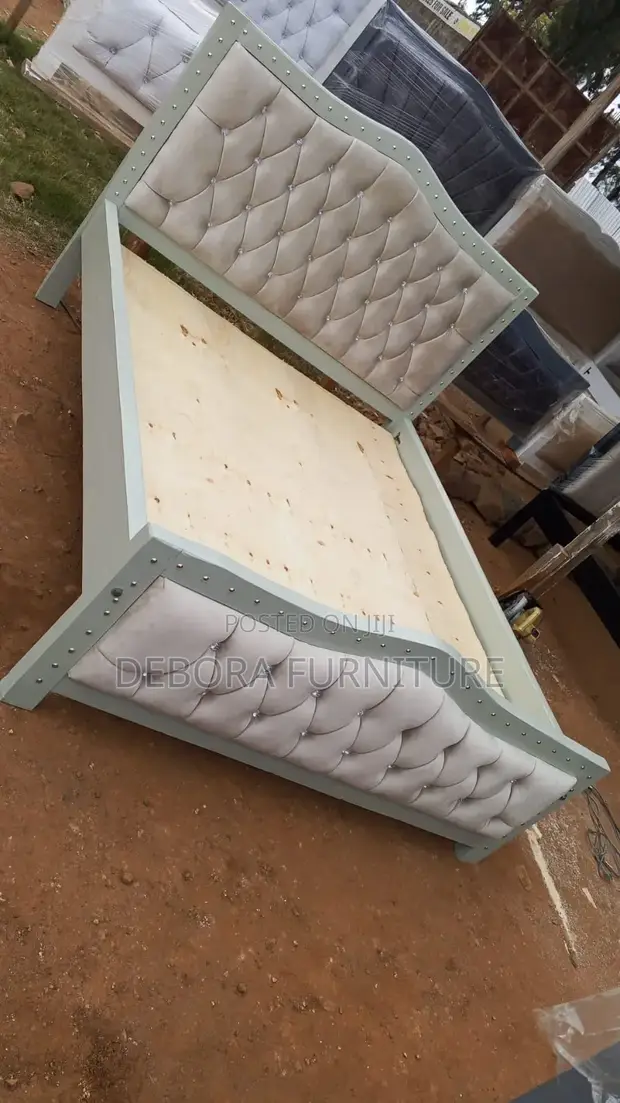 Solid Wood 5x6 Bed Frame - 1