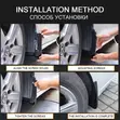 4PCS Car Mud Flaps for Volkswagen Golf Mk7 - 3