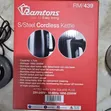 Ramtons RM/439 1.7L Cordless Stainless Steel Kettle - 2