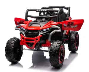 Big Size 12V Battery-Powered Kids Ride-on Car - Red UTV Buggy