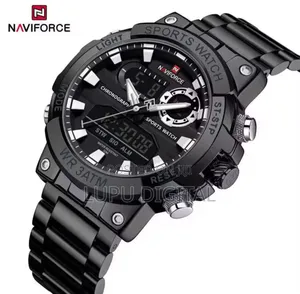Naviforce Dual Time Gents Watch #NF9237 - Water Resistant
