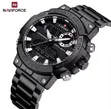 Naviforce Dual Time Gents Watch #NF9237 - Water Resistant - 1