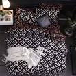 Nordic Style Cotton Fibre Duvet Cover Set (6x7ft) - 2