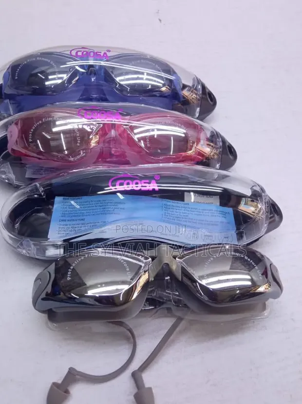Anti-Fog Swimming Goggles for Adults and Kids - 1