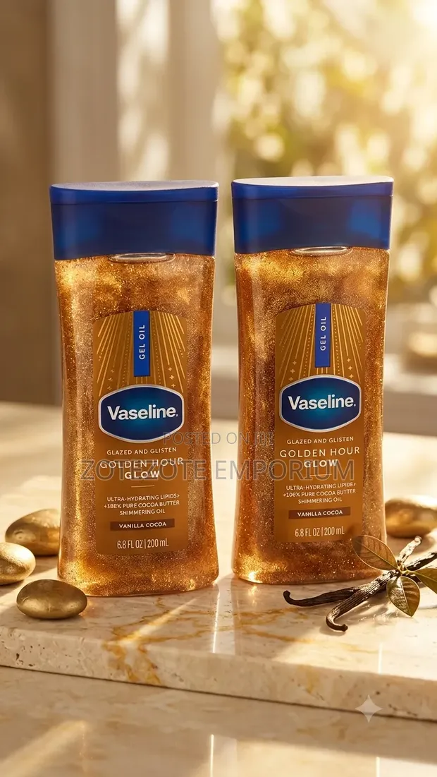 Vaseline Golden Hour Glow Shimmering Body Oil - 1