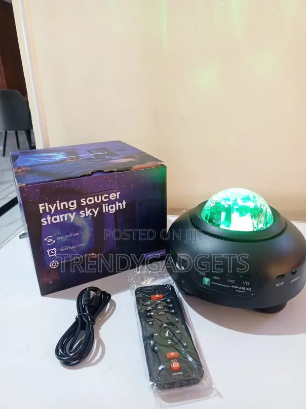 LED Ocean Wave Galaxy Projector Mwanga wa Usiku - 1