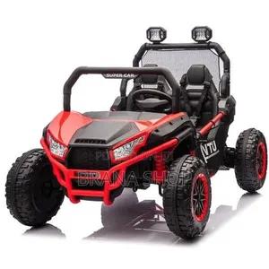 Red 12V Electric UTV Ride-On for Kids