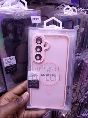 Matte MagSafe Pink Case for Samsung Galaxy S24 FE