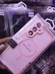 Matte MagSafe Pink Case for Samsung Galaxy S24 FE - 2