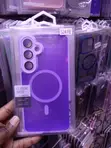 Matte MagSafe Case for Samsung Galaxy S24 FE - Purple - 2
