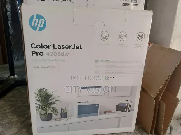HP Color LaserJet 4203dw Printer - 1