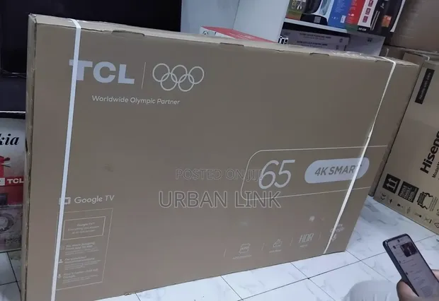 TCL 65 Inch V6D Direct LED HDR Smart TV - 1