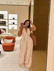 Sleeveless Jumpsuit ya Wanawake - 1