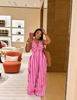 Sleeveless Jumpsuit ya Wanawake - 4