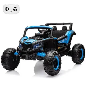 Gari Kubwa ya Watoto ya 12V - Bluu UTV Buggy