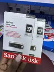 128GB Metallic Sandisk Flash Drive - 2