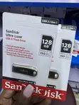 128GB Metallic Sandisk Flash Drive - 5