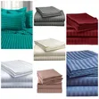 Luxury Cotton Striped Bedsheets - 1