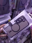 Kifaa cha Kesi Nyeusi ya MagSafe ya Matte kwa Samsung Galaxy S23 - 2