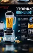 Vitron VB-202 2L High-Speed Commercial Blender - 2