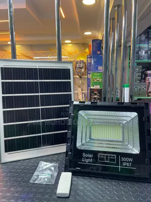 Solar Floodlight with Panel (200W)