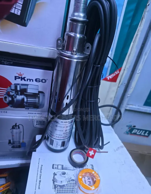 Freevel DC Solar Submersible Pump 24V 50m - 1
