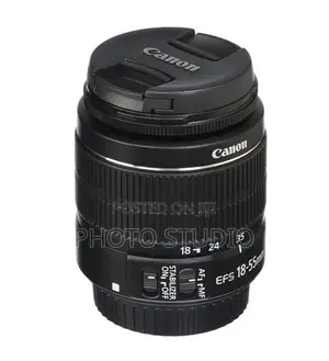 Canon EF-S 18-55mm Lens with Hood