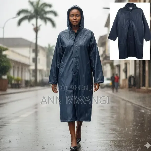 Black Rain Coats - Durable & Waterproof - 1