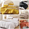 Pom-Pom Laced Design Duvet Cover Set - 1