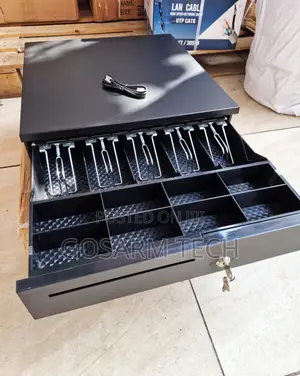5-Tray Lockable Cash Drawer for POS Systems