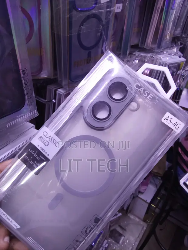 Classic Magsafe Gray Case kwa Samsung Galaxy A05 4G - 1