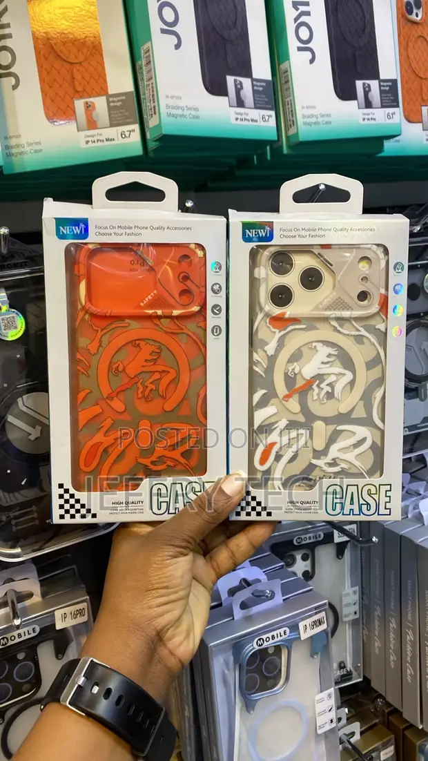 MagSafe-Compatible Smartphone Cases - Horse & Dragon Design - 1