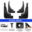 Toyota RAV4 XA50 2019-2023 Mud Flap Splash Guards (Set of 4) - 3
