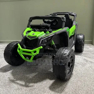 12V Luminous Green Off-Road UTV Buggy Ride-On