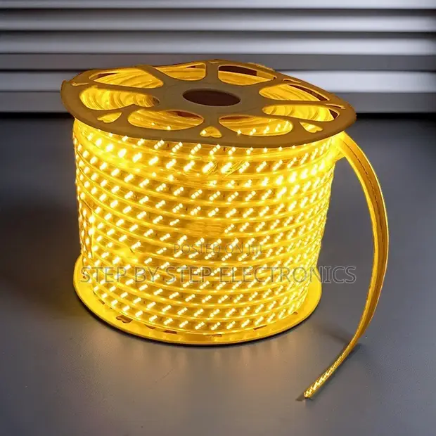 Waterproof 50M SMD LED Strip Light - Nyeupe ya Joto - 1