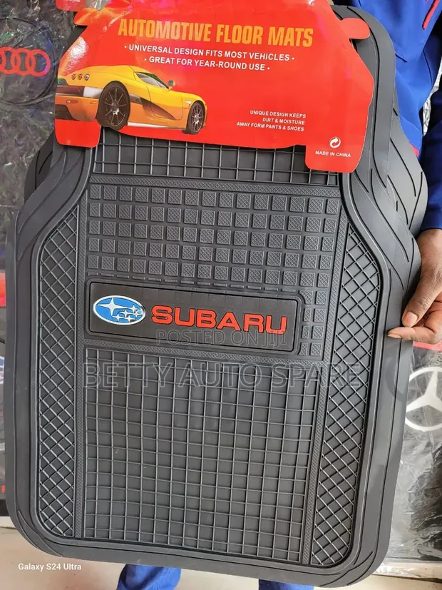 Subaru Branded Floor Mats - Mpya Kabisa - 1