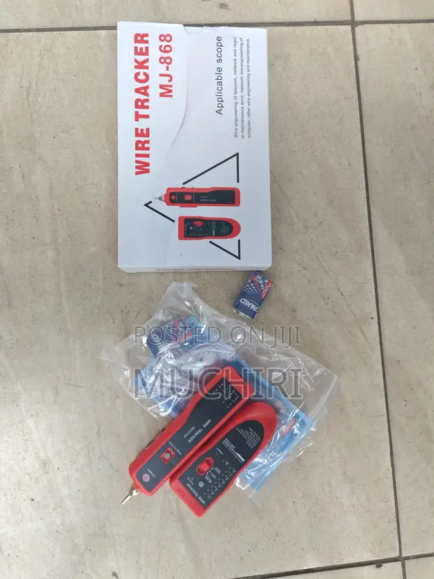 MJ868 Kifuatiliaji cha Cable za Mtandao kwa LAN Cables - 1
