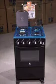 Brand New 4 Burner Standing Gas Cooker with Oven - 1