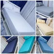 Fitted Cotton Bedsheet Set with 2 Pillowcases - 1
