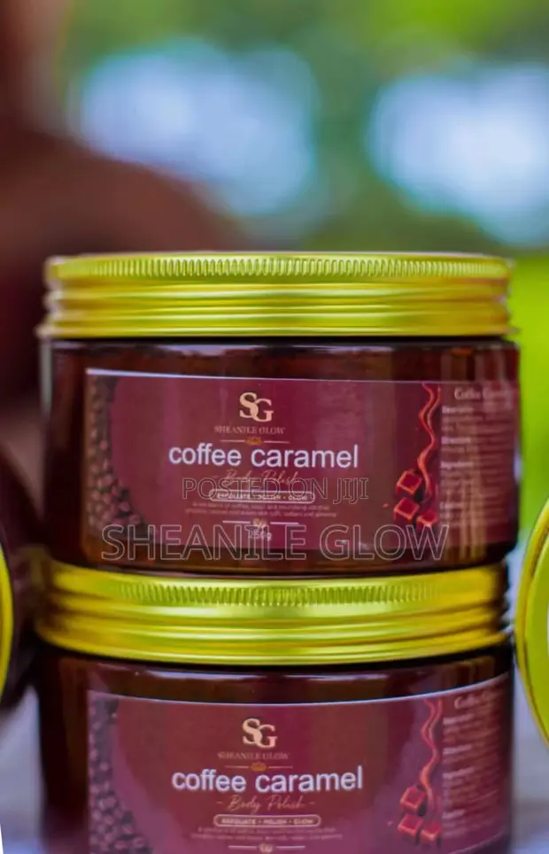 SheaNile Glow Coffee Caramel Body Polish - 1