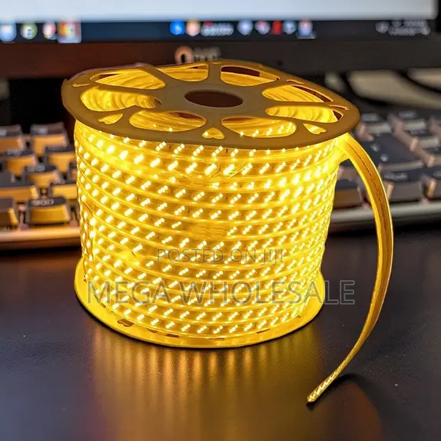 50M Super Bright SMD LED Strip Light - Orange, Yellow, Warm White - 1