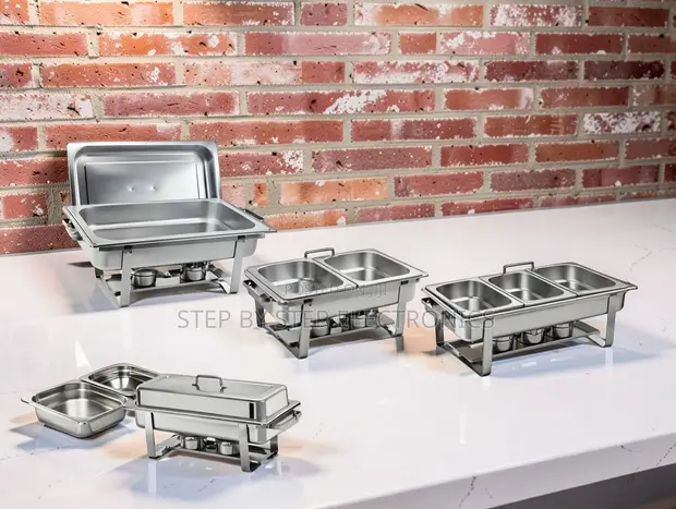 Chafing Dish ya Chuma cha Kutolea 11L Tatu - 1