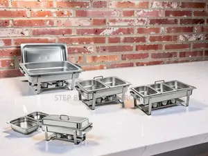 Chafing Dish ya Chuma cha Kutolea 11L Tatu